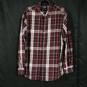 Men’s CHAPS Easy Care Twill Long Sleeve Casual Shirt
